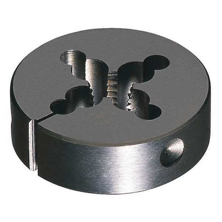 CLE-Line C65450 1-1/2-12UNF Carbon 3 in Outer Diameter Round Adjustable Die Cle-Line 0610 Bright