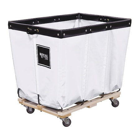 Royal Basket Trucks G16-WWW-PMA-3UNN Perm Liner Truck, 16 bu, white vinyl