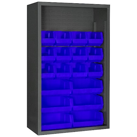 Durham MFG 5002-18-5295 Heavy Duty Bin Cabinet, 36 in W, 60 in H, 18