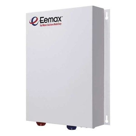 Eemax PR018240 Both Electric Tankless Water Heater, General Purpose, 80 Degrees to 140 Degrees F, 240V AC, 1 Phase