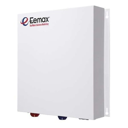 Eemax PR024240 Both Electric Tankless Water Heater, General Purpose, 80 Degrees to 140 Degrees F, 240V AC, 24000 W
