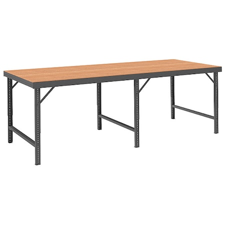 Durham MFG WBF-TH-36120-95 Adjustable. Work Table, Steel, 120