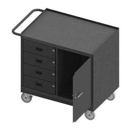 Durham MFG 3121-95 Mobile Service Bench, 1200 lb., 36-1/2