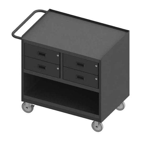 Westward 3120-95W Mobile Workstation, 1200 lb., 36-1/2