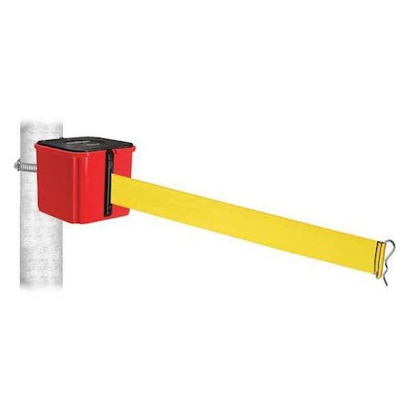 Retracta-Belt WH412RD30-YW-HC Belt Barrier, No Belt Msg., 4