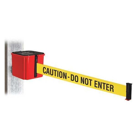 Retracta-Belt WH412RD25-CAU-MM Belt Barrier, 4-1/2