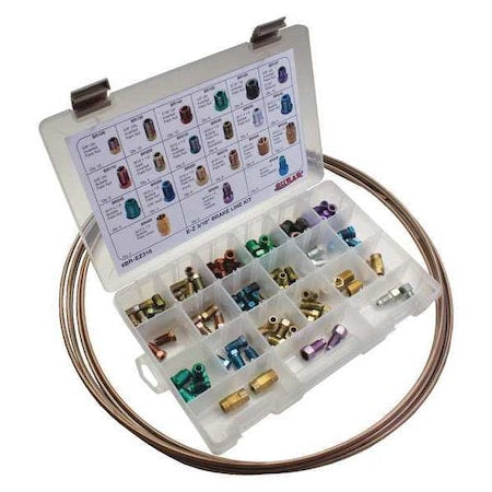 Sur&r BR-EZ316 Brake Line Repair Kit, 3/16