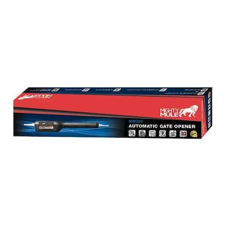 Mighty Mule MM371W Swing Gate Operator Kit, Single, 12V DC, Standards: UL325