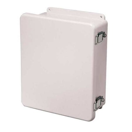 Wiegmann HW-WHJ181608CHQR Padlockable Hasp Electrical Enclosures, 17.69 in H, 10.31 in D, 16 in W, 1, 12, 3R, 4X, 6P