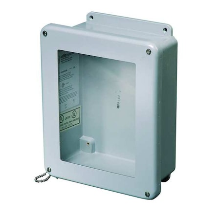 Wiegmann HW-J141206SCW Captive Screws Electrical Enclosures, 13-1/2 in H, 5.94 in D, 12 in W, 1, 12, 3R, 4X, 6P