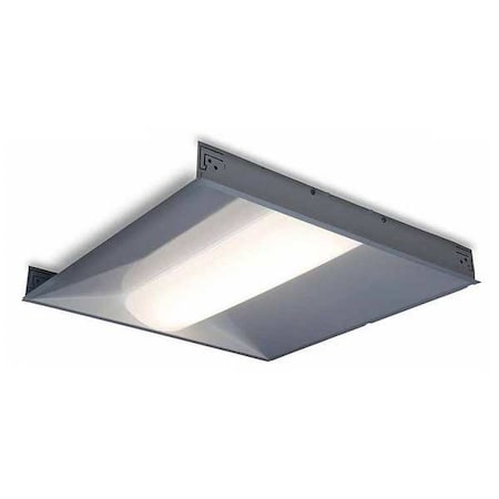 Lumination LVT22B033MM840VQLTWHTE Recessed Troffer, 2 ft L, 3300 lm, 29W