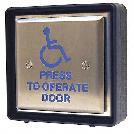 MS Sedco CP/TX W/59-HSS Handicap Door Access Switch, Push Button