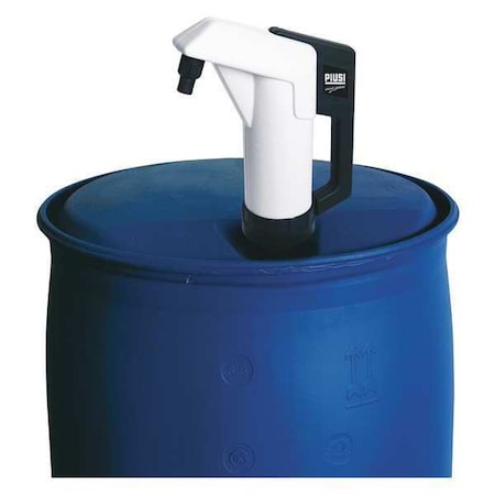 Piusi F0033213B Hand Operated Drum Pump, 10 ft. Hose L