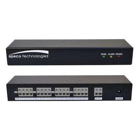 Speco Technologies IOMOD External Alarm Box Module, Metal, Black