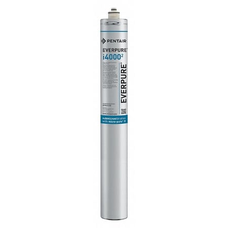 Pentair Everpure EV961232-75 Quick Connect Filter, 1.7 gpm, 0.5 Micron, 3-1/4