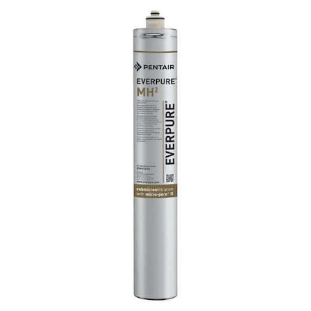 Pentair Everpure EV961321-75 Quick Connect Filter, 1.7 gpm, 0.5 Micron, 3-1/4