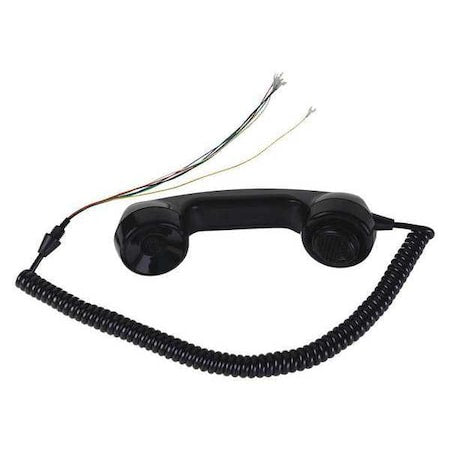 GAI-Tronics 10113-122 Handset Kit, Black, Plastic