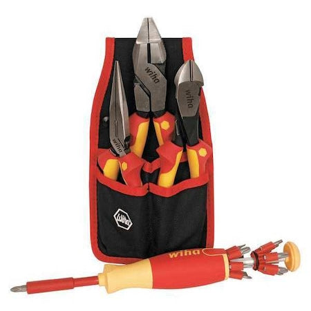 Wiha 32990 Insulated Tool Set, 16 Pieces, 1000V AC Max