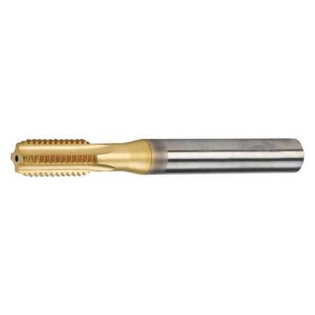 Widia GX352735 Straight Flute Hand Tap, M10-1.50, Bottoming, 4 Flutes, UNC