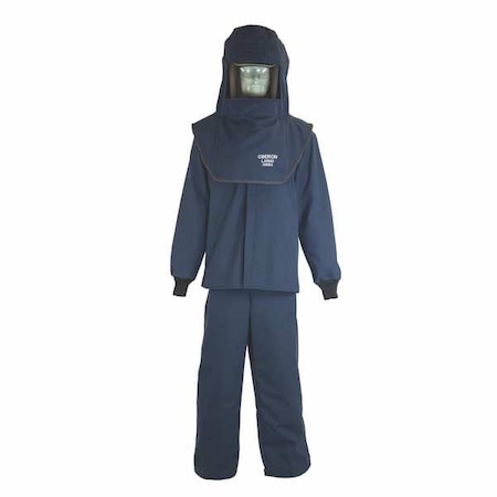Oberon LNS4B-2XL Arc Flash Clothing Kit, 42 cal/sq cm ATPV, 2XL, 30 in Inseam, Protera(R)