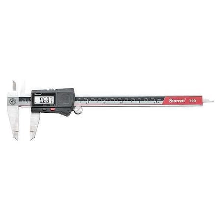 Starrett EC799B-8/200 Digital Caliper, 0-8