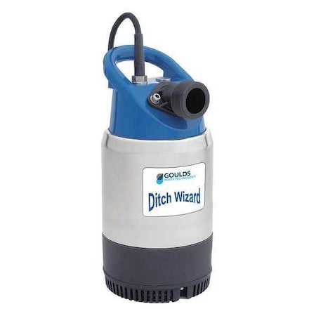 Goulds Water Technology 2DW0511 Plug-In Utility Pump, 50 ft, 17.25 in H, 115V AC
