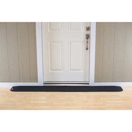 EZ Edge MRAEZ1180 ADA Compliant Ramp, Matte, Black, 18