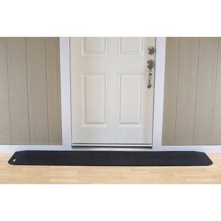 EZ Edge MRAEZ1140 ADA Compliant Ramp, Matte, Black, 1 1/4