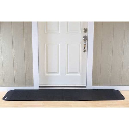 EZ Edge MRAEZ1340 ADA Compliant Ramp, Matte, Black, 1 1/2