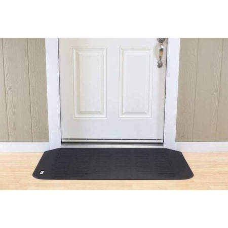 EZ Edge MRAEZ1510 ADA Compliant Ramp, Matte, Black, 1 3/4