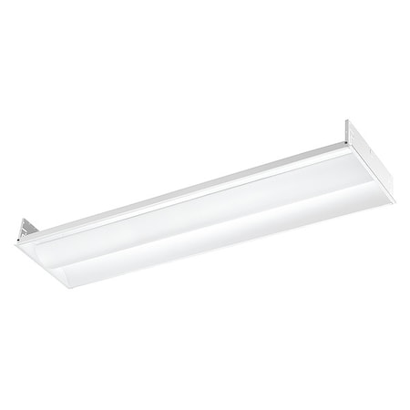 Columbia Lighting LCAT14-40MLG-EDU Recessed Troffer, 4 ft L, 4905 lm, 38W