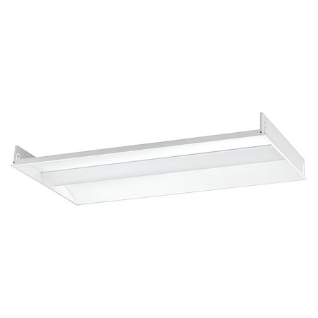Columbia Lighting LCAT24-35LWG-EDU Recessed Troffer, 4 ft L, 4168 lm, 36W