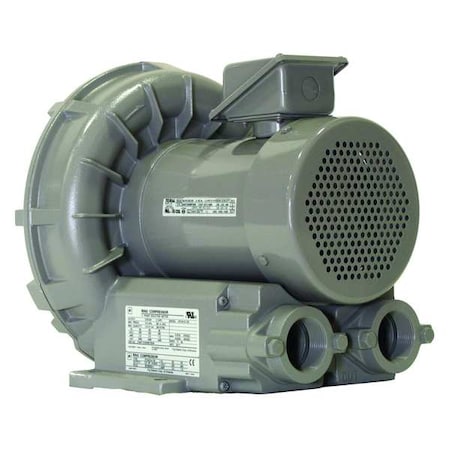 Fuji Electric VFZ401A-5W Regenerative Blower, 1 25/64 hp, 53 in wc