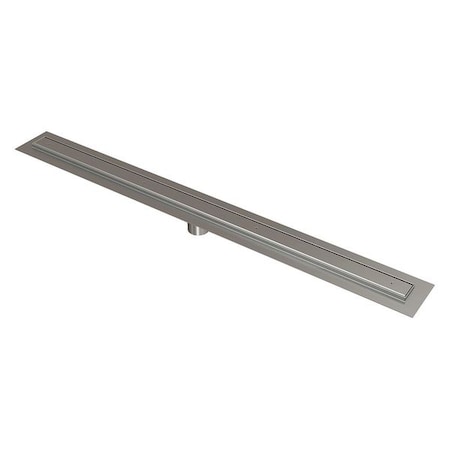 Bestcare WHLD-48-F Linear Shower Drain, stainless steel, 2