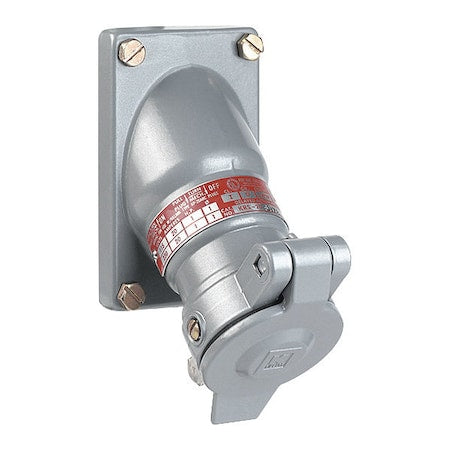Hubbell Killark KRS-20 Pin and Sleeve Receptacle, 120V AC, 20A