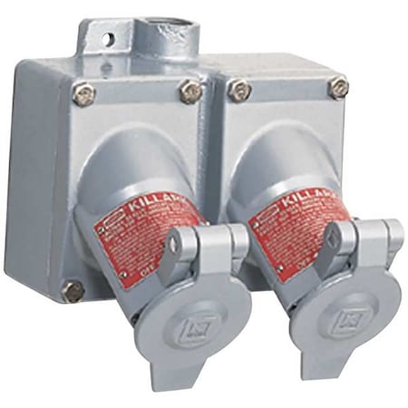 Hubbell Killark UGR8-20231QW 3W 3P 30A Hazardous Location Receptacle 120V AC 5-20R