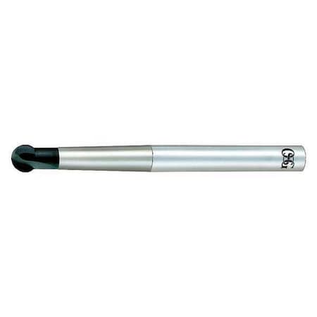 OSG 45130008 Ball End Mill, 110.00 mm L, 12 mm Shank dia.