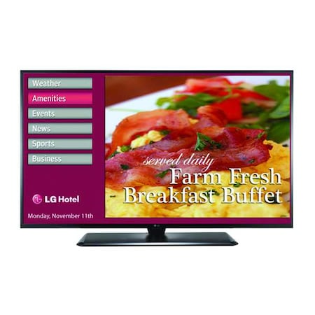 Lg 32LK571HBUD Hospitality HDTV, Weight Cap. 18 lb.