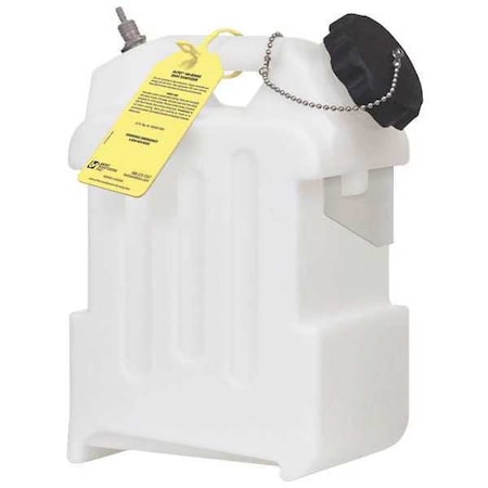 Best Sanitizers SS20004 2 1/2 gal Square Bucket, White, Plastic