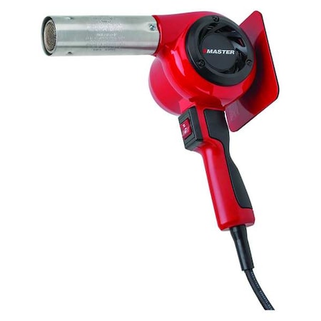 Master Appliance HG-301D-00-MC Heat Gun, Corded Powered, 120V AC, Fixed Temp. Setting, 1,440 W Watt, Pistol-Grip Handle