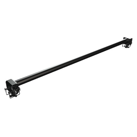 Weather Guard 1290-52-01 Truck Rack Cross Member, Steel, Black