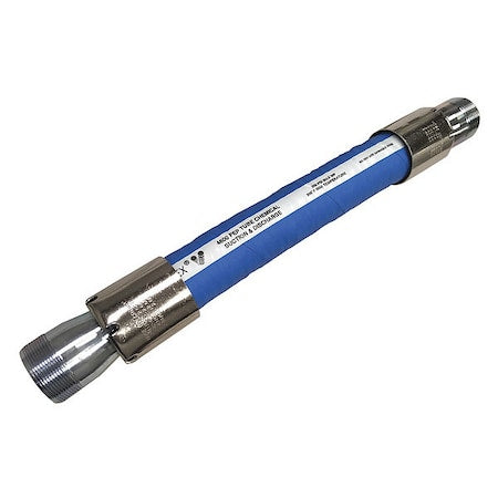 Novaflex 4600-01000-25-SS-MPT Chemical Hose Assembly, 1