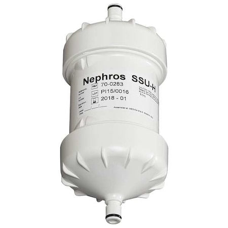 Nephros 70-0283 Inline Water Filter, 3 gpm, 2 1/2 in Dia