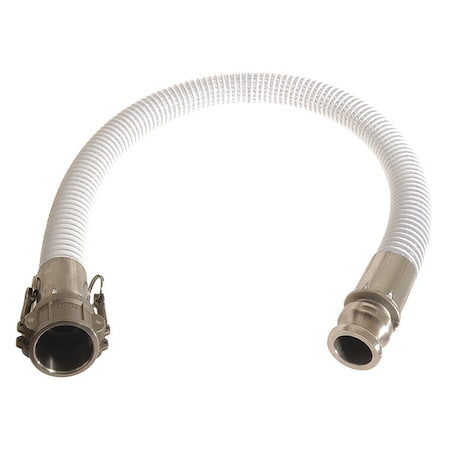 Continental VBT150-05CE-G Food Grade Hose, 1-1/2