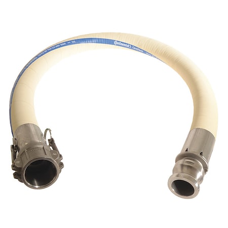 Continental FTH150-25CE-G Food Grade Hose, 1-1/2
