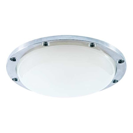 Shat-R-Shield 042VR35CLYVLSSUR0000001 LED Surface Mount Fixture, 1 ft L, 42W