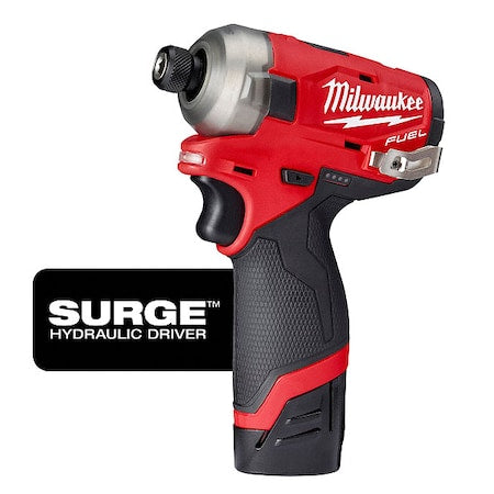Milwaukee Tool 2551-22 M12 FUEL SURGE 1/4 in. Hex Hydraulic Driver Kit
