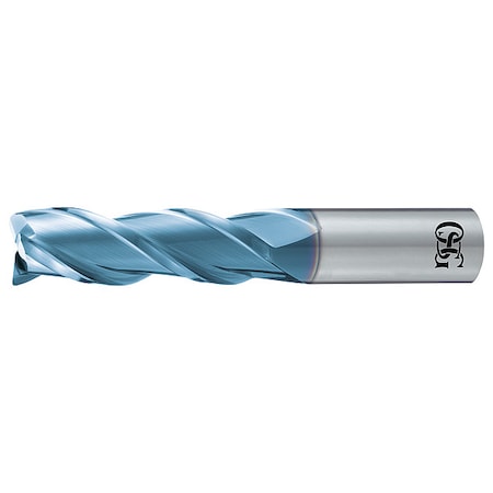 OSG 28435200 Corner Radius End Mill, 1 in, Carbide
