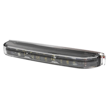Ecco ED5051AW Strobe Light, LED, 12-24V DC, Variable FPM, Not Applicable Dia., Bracket