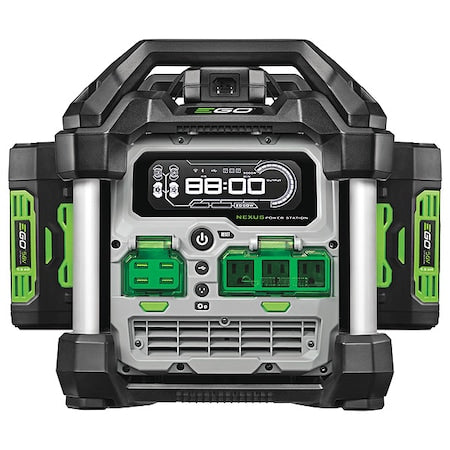 EGO PST3041 Charging Station, 2,000 W, 4 Batteries